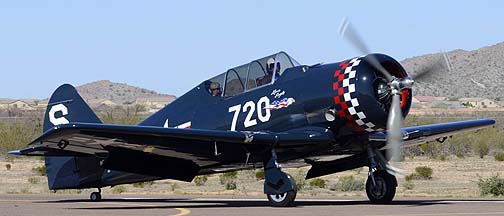 North American NA-50 replica Lone Eagle N202LD, Cactus Fly-in, March 3, 2012
